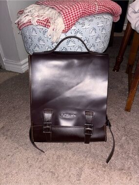 Dr.Martens Leather Backpack - Dark Brown